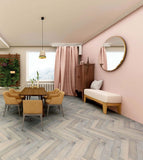 Herringbone Bleached Beach - Flooring Warehouse